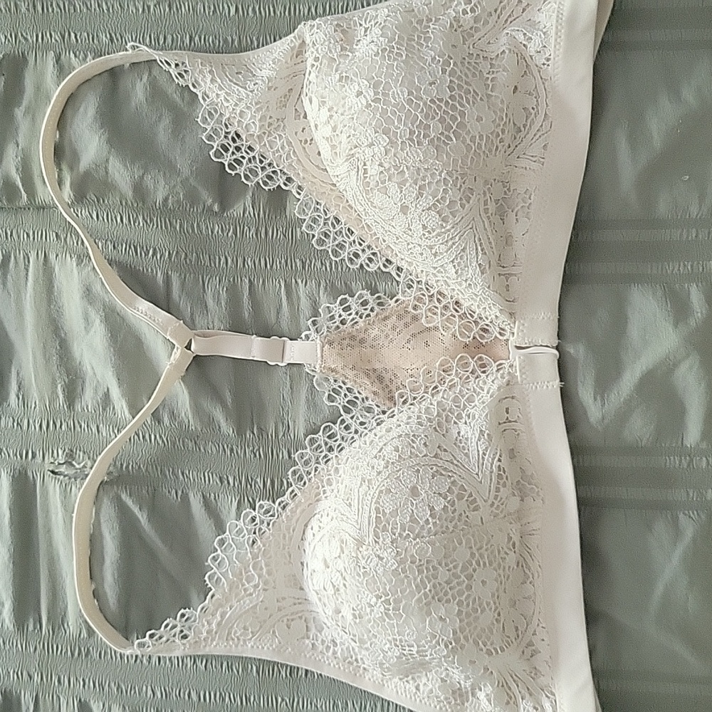 Victoria's Secret White Lace bralette